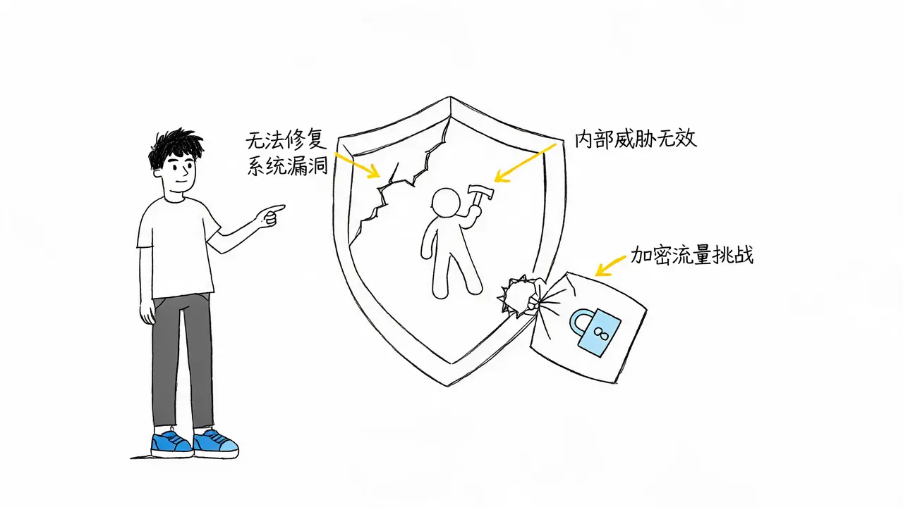防火墙的三大局限性