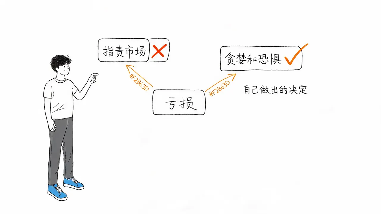 错误归因：市场非强迫，内心主导