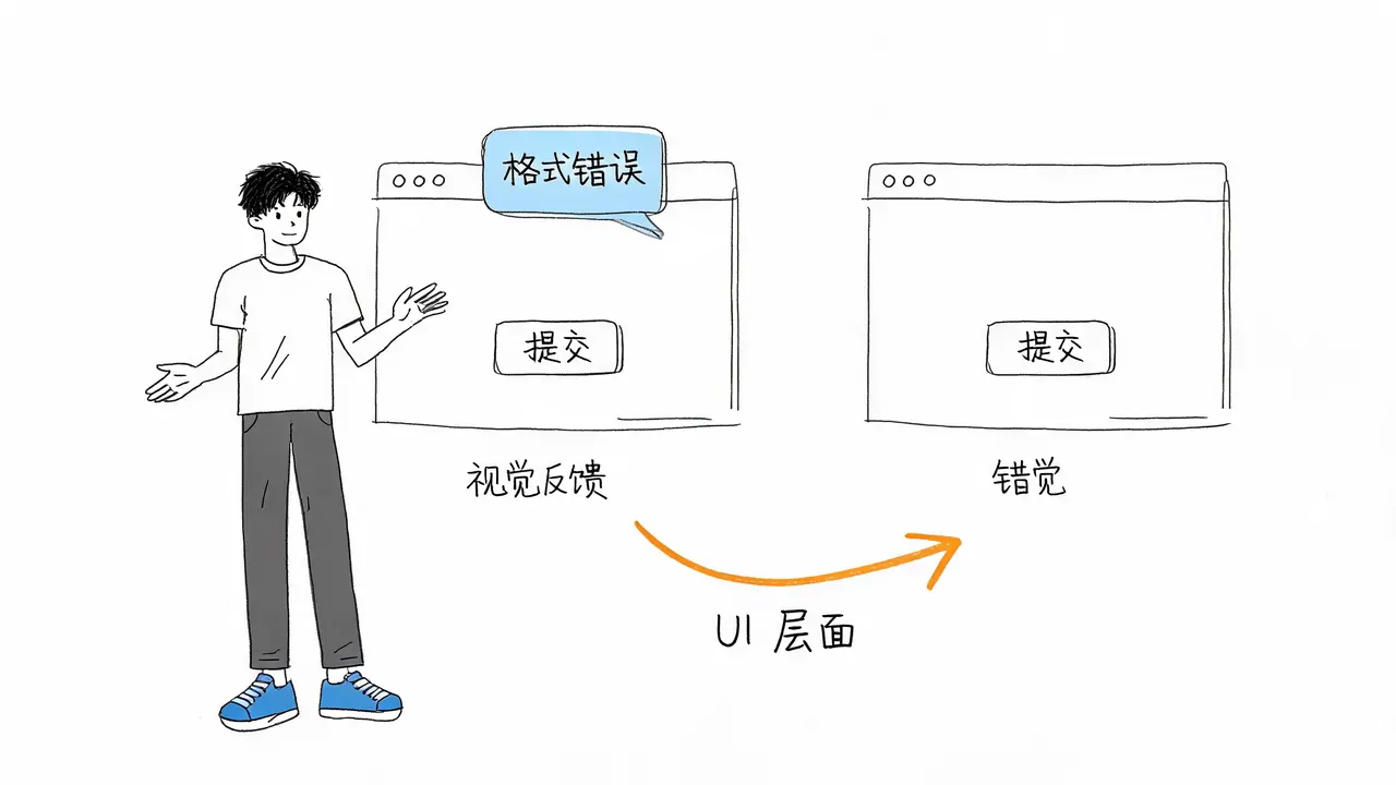 UI提示缺失导致的错觉