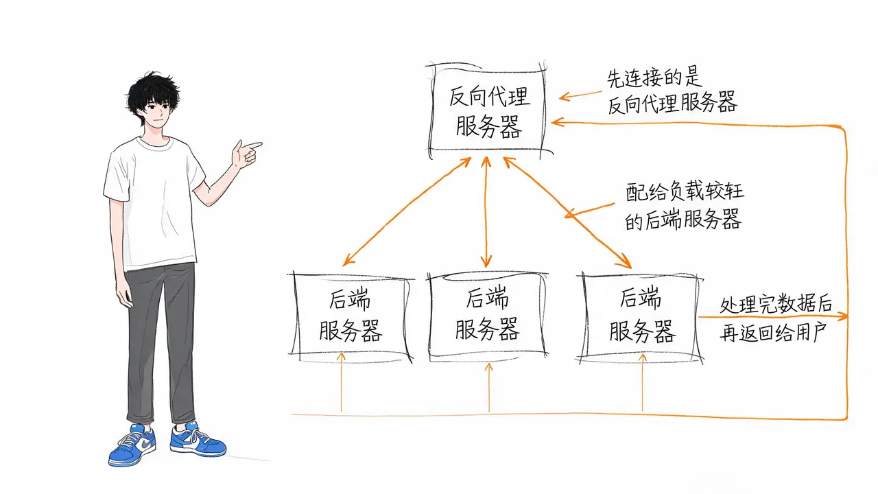 反向代理的负载均衡架构