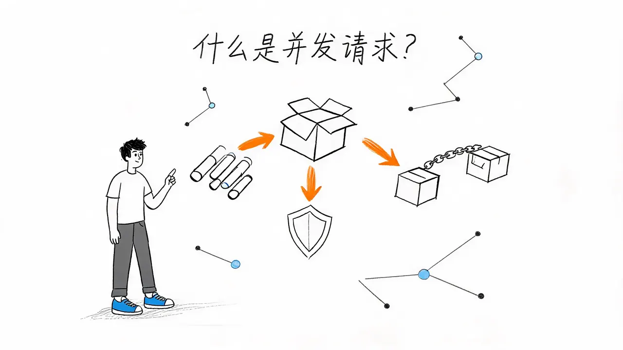 一个页面为啥请求好几个接口？并发与依赖解析