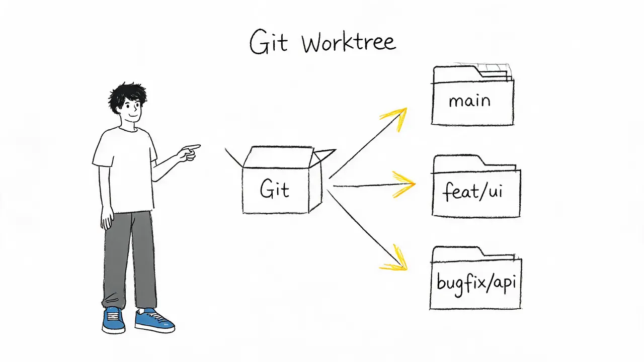 Git Worktree：解锁AI编程并行效率的利器