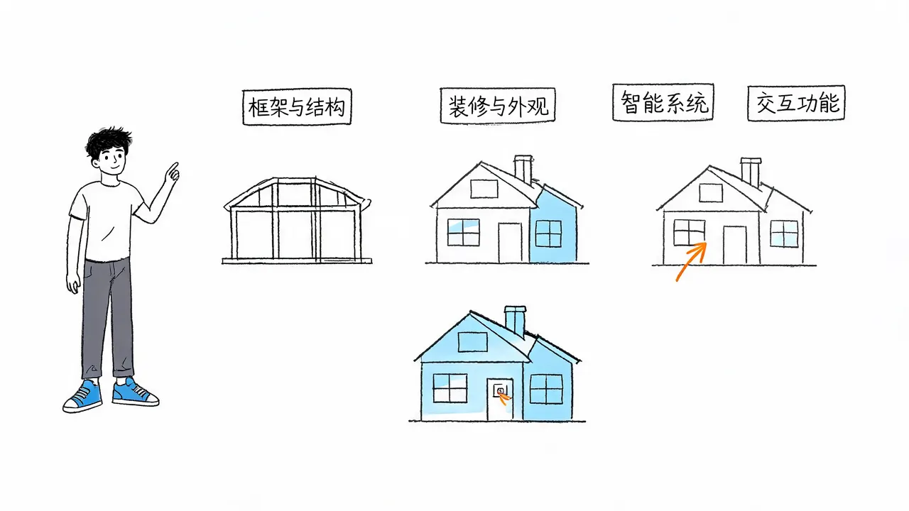 HTML、CSS 与 JavaScript 的协作分工