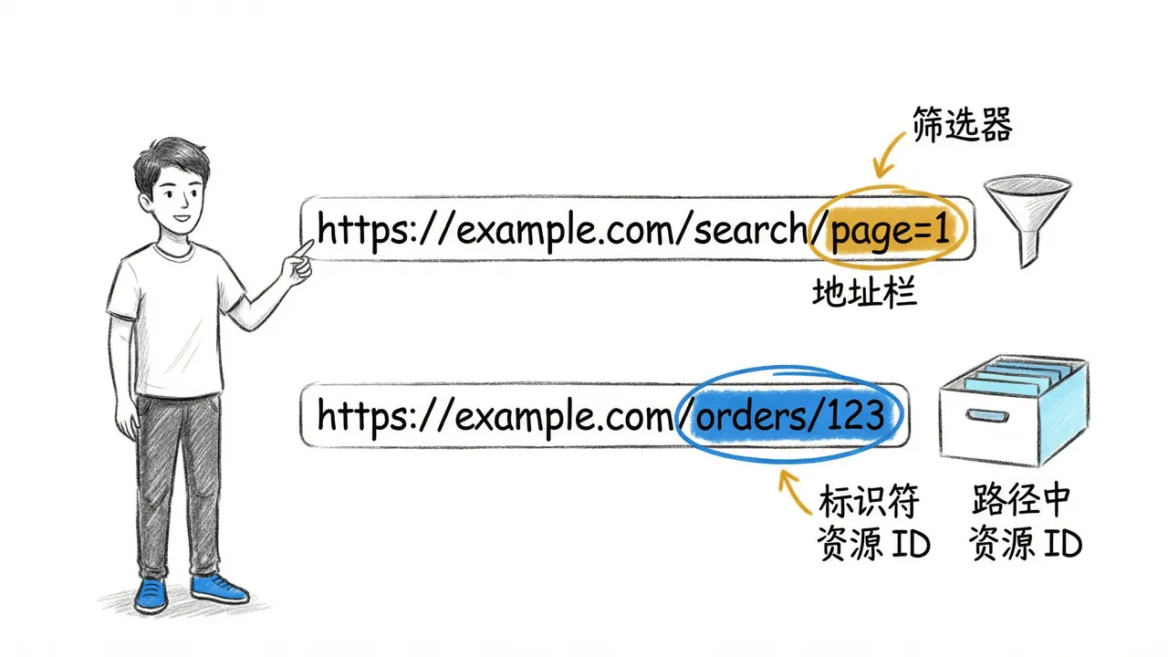 Query 与 Path 参数对比