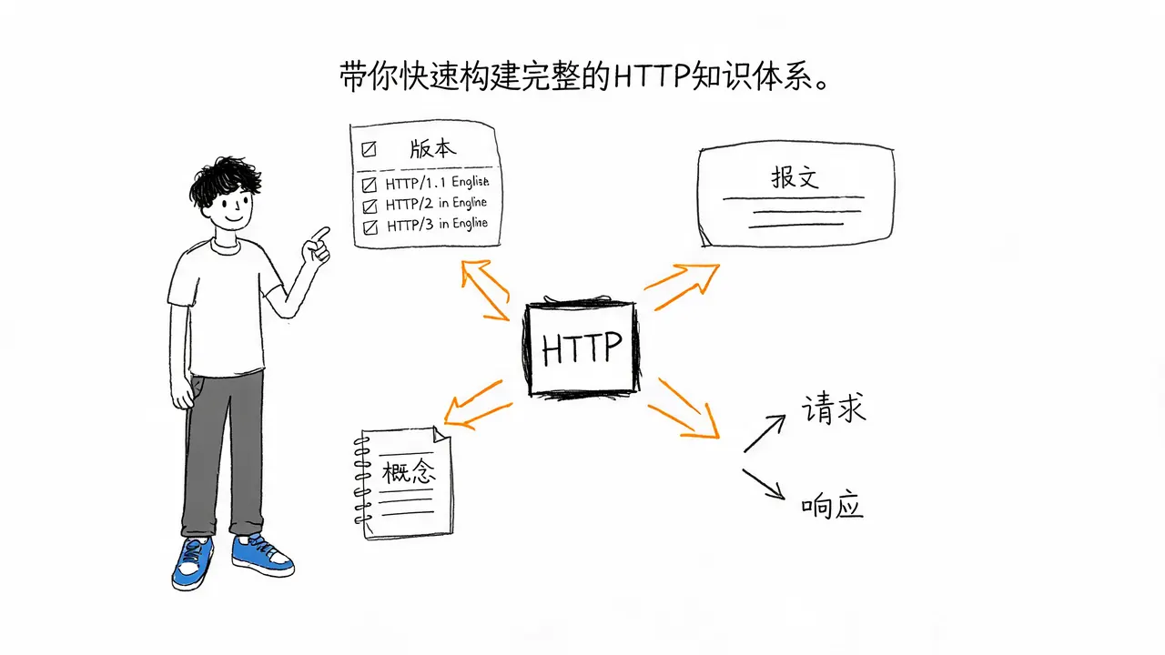 5分钟掌握HTTP协议：从请求响应到HTTPS演进