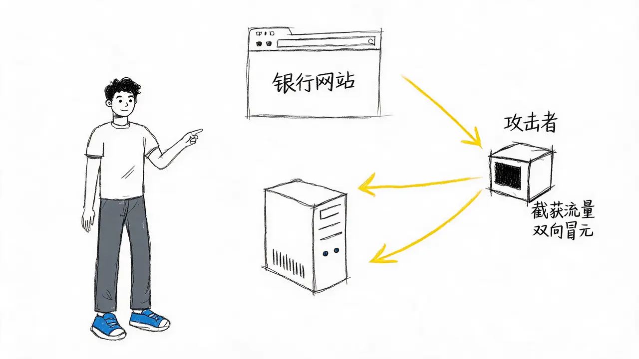 中间人攻击原理