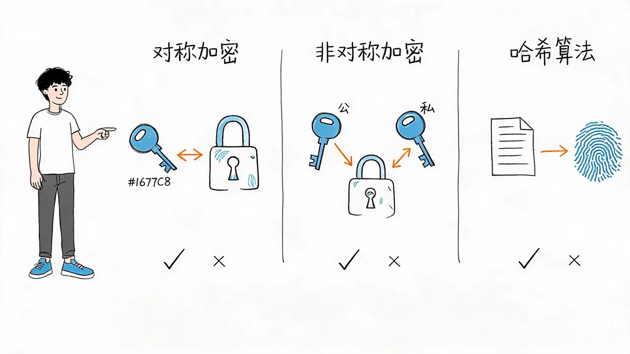 三大加密概念解析