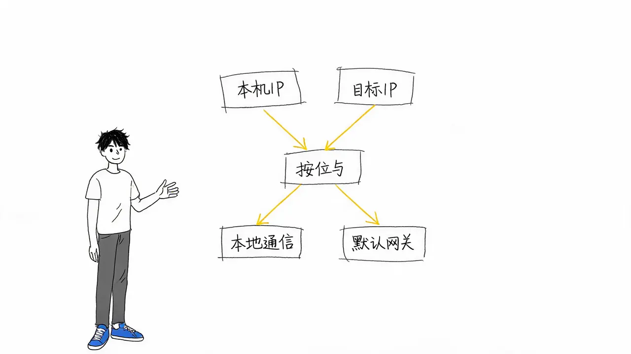 通信决策逻辑流程