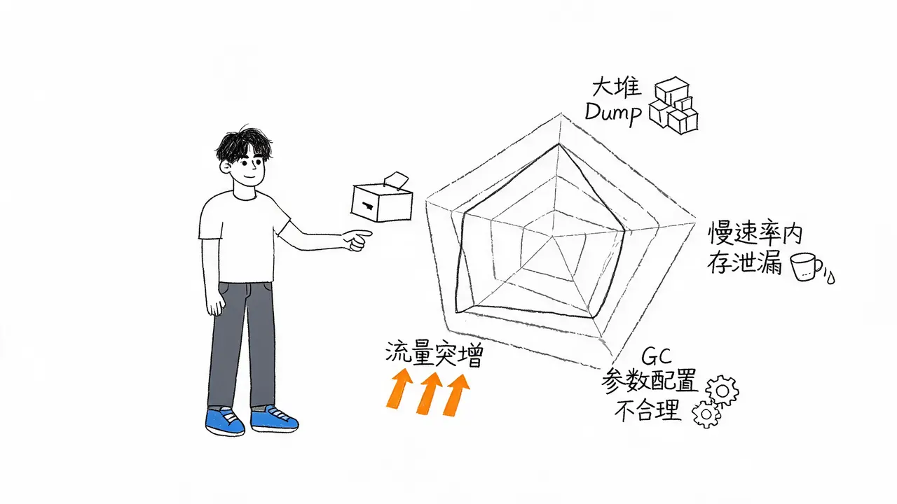 GC 问题常见失效场景地图