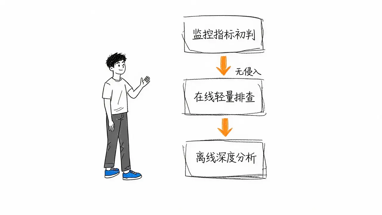标准化 GC 排查三层基线