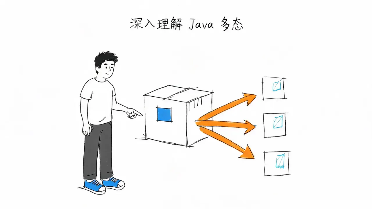 深入理解 Java 多态：统一指令下的运行时动态绑定