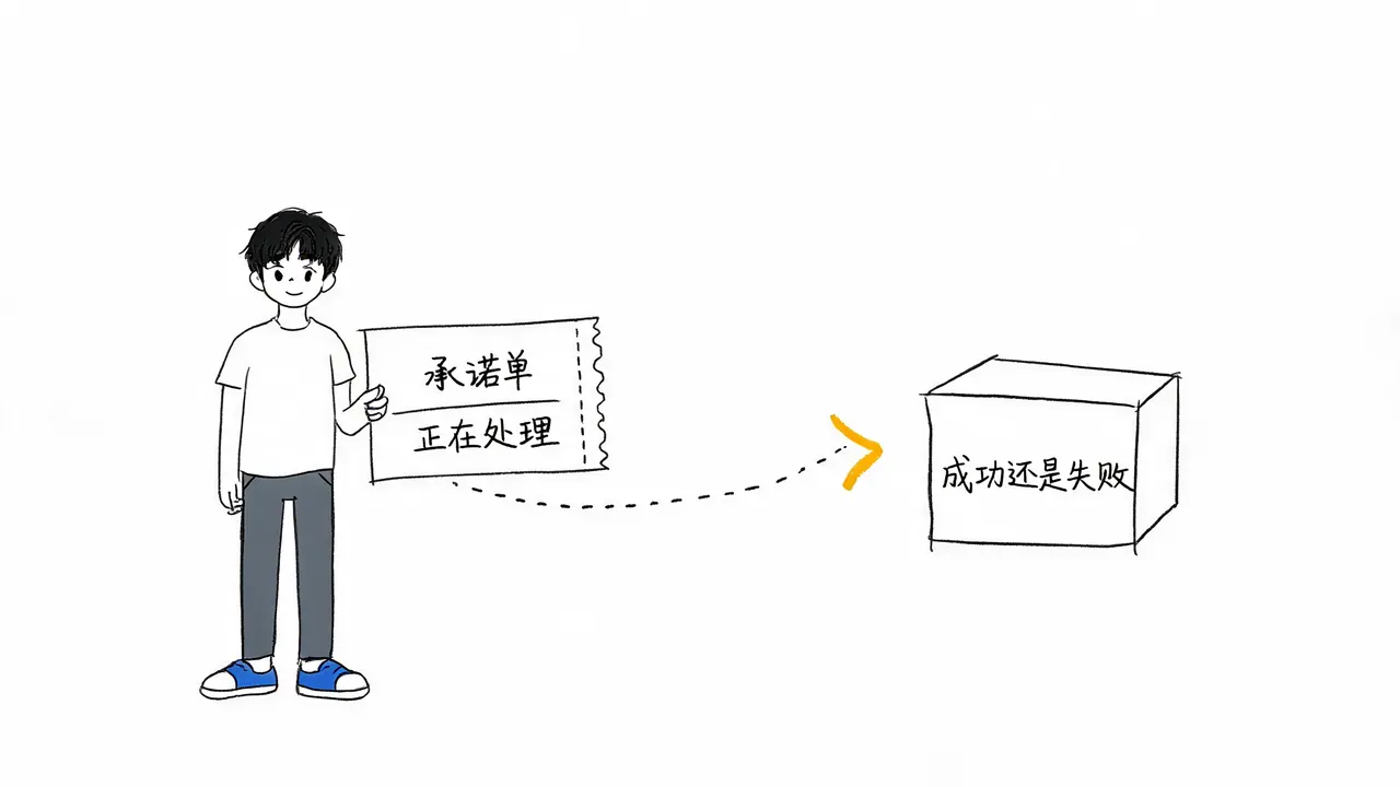 Promise 作为承诺单