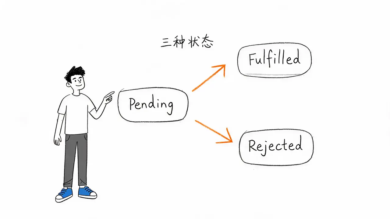 Promise 的三种状态