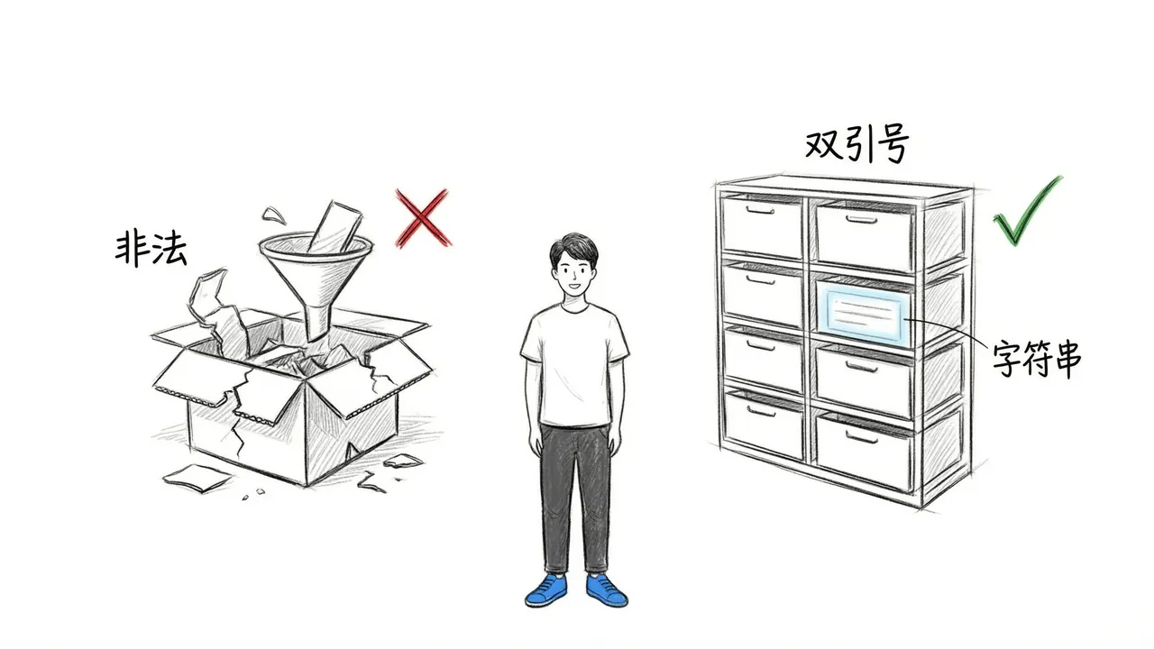 引号类型错误对比