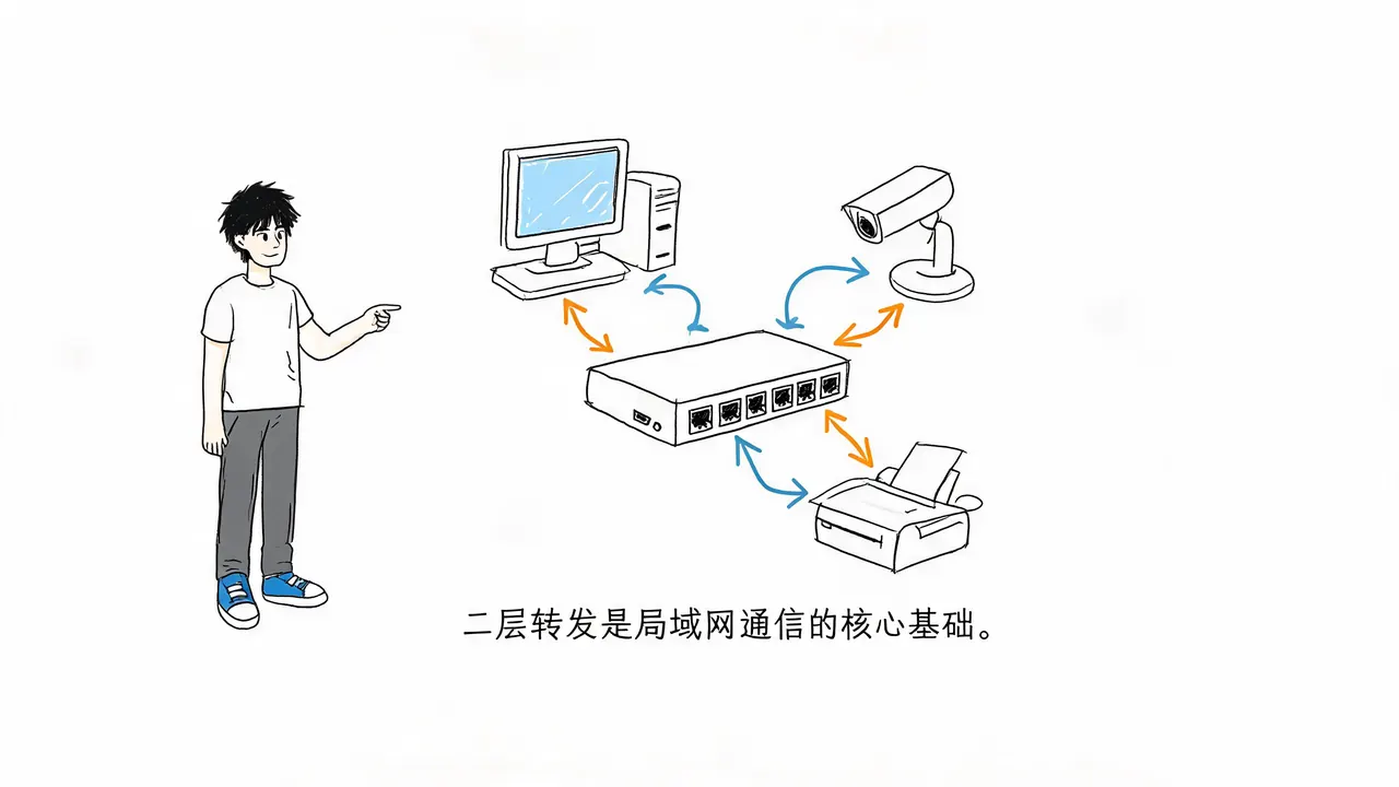 最易懂的交换机二层转发原理详解