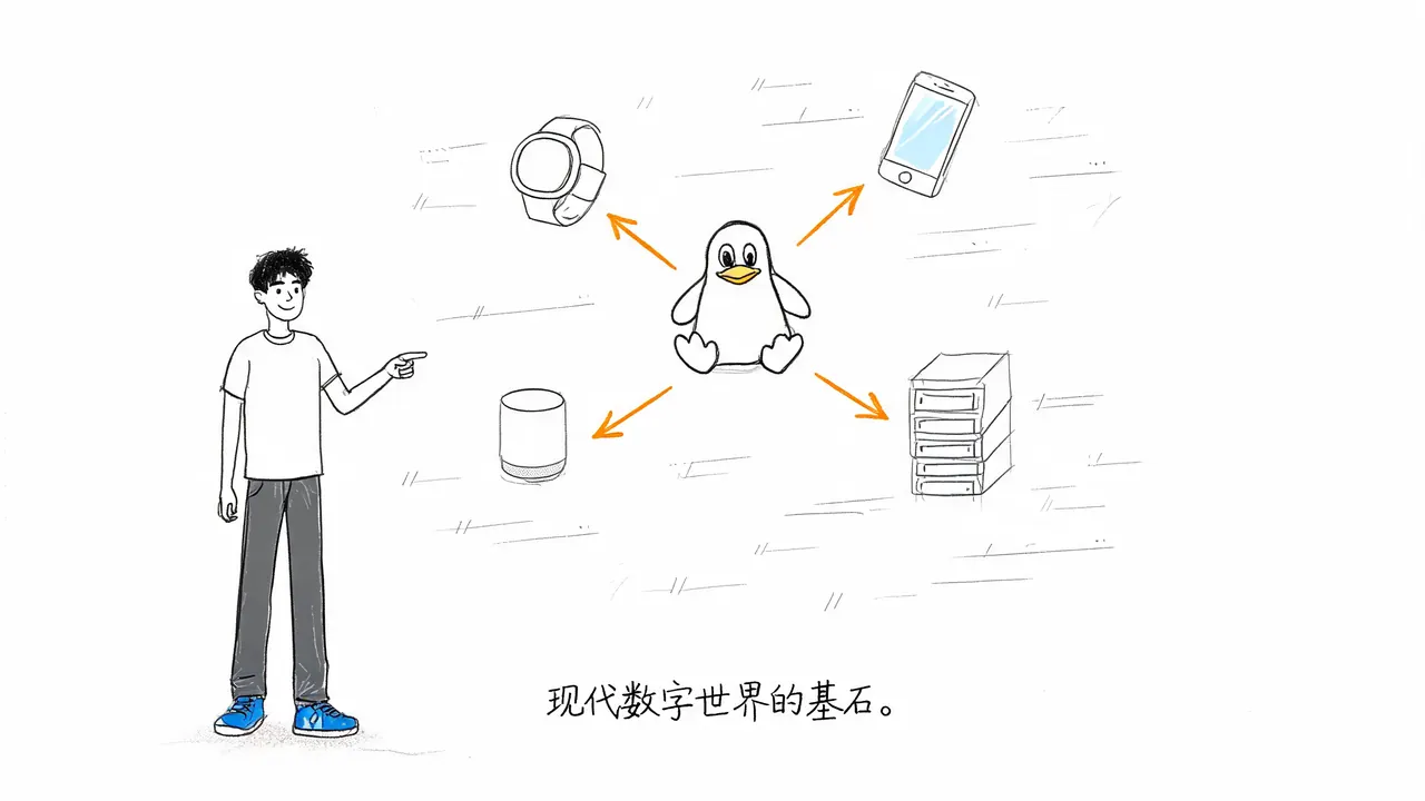 Linux是什么？三分钟彻底搞懂操作系统内核与发行版