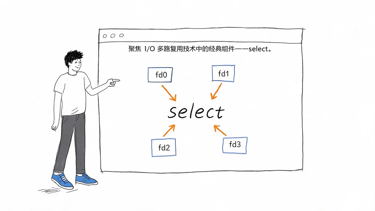 I/O多路复用之select：原理、价值与局限性
