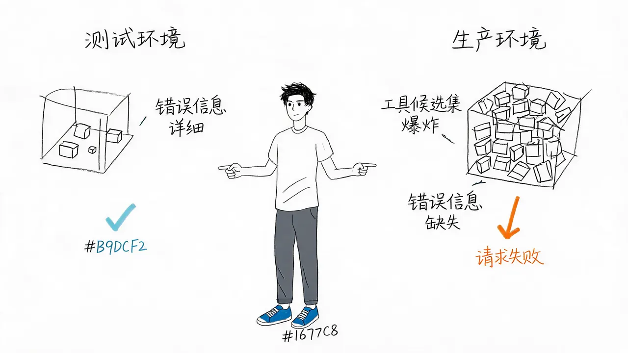 测试环境与生产环境差异对比