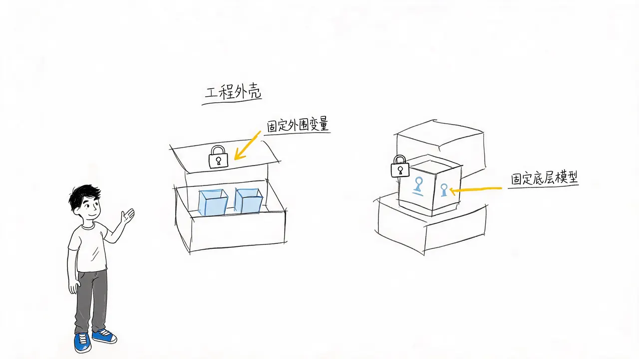 模型与外壳评测策略变量控制
