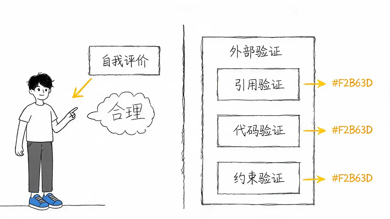 打破僵局:分离自我评价与外部验证