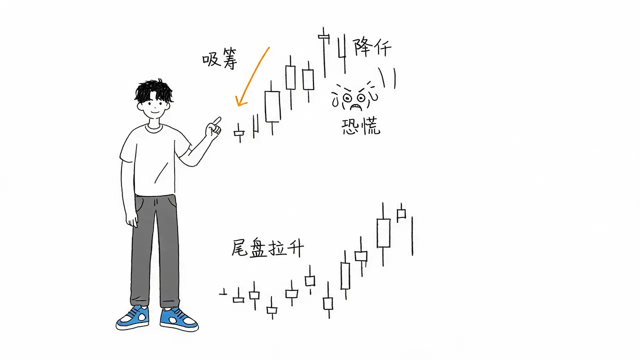 跌停砸盘与尾盘拉升的情绪操控