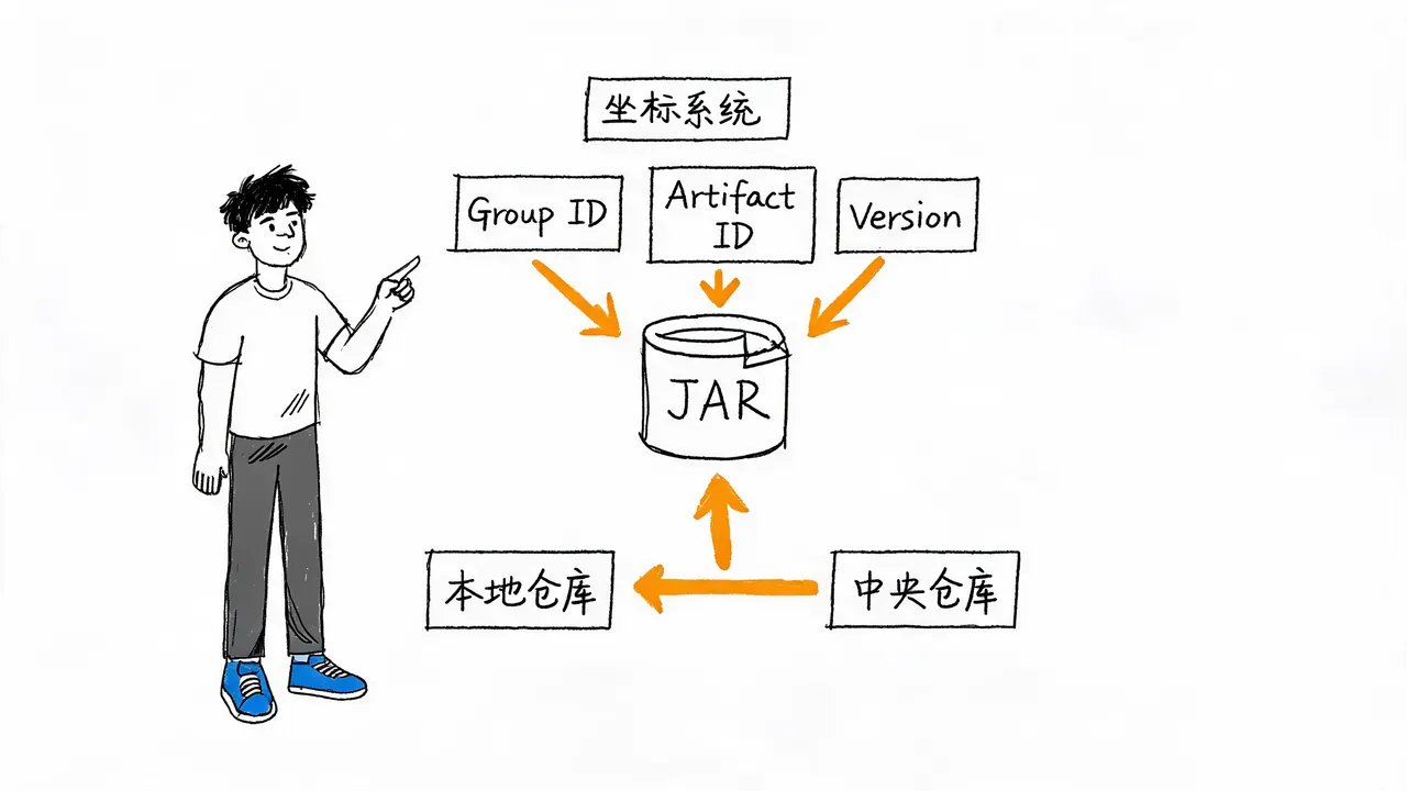 Maven 依赖管理系统:坐标与仓库