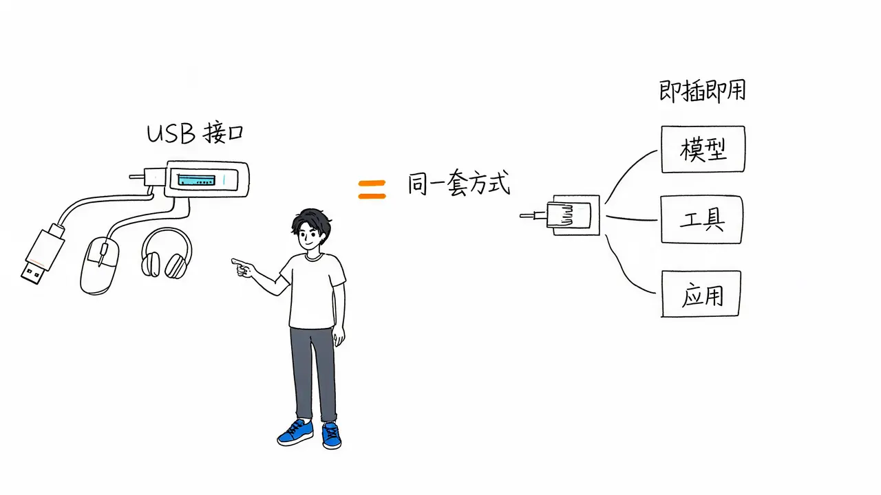 MCP 的 USB 接口标准化价值