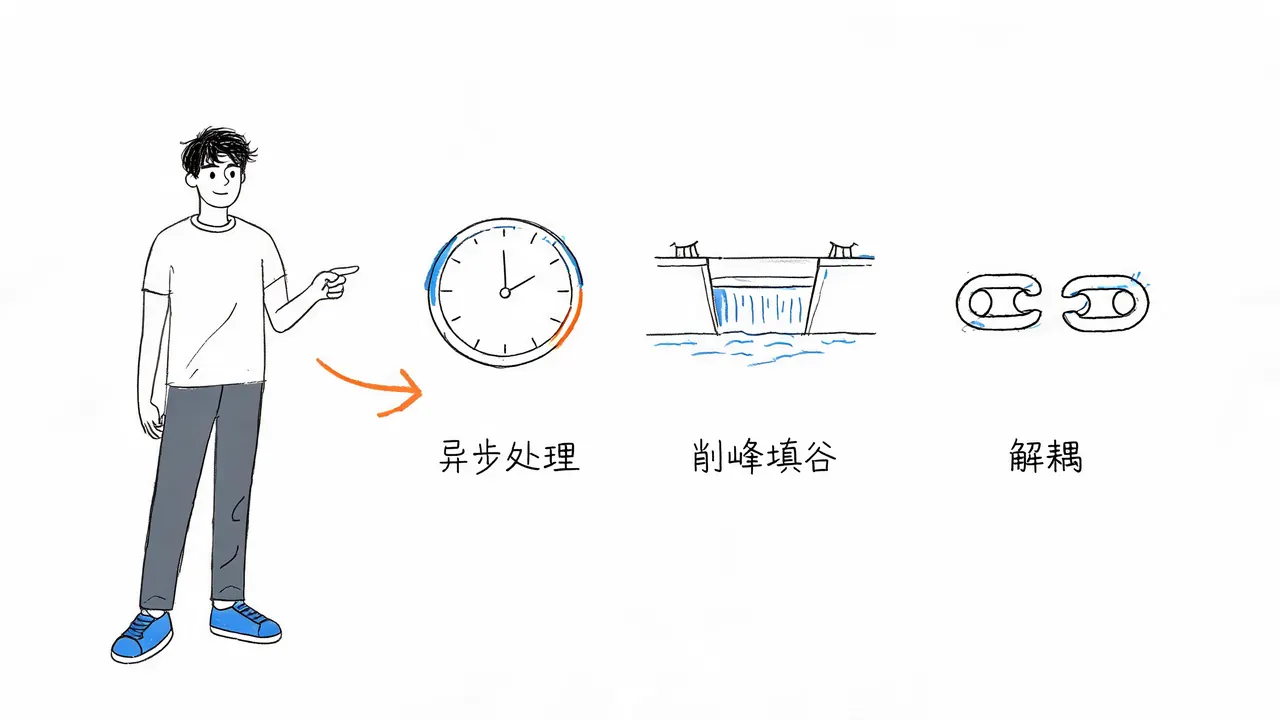 消息队列三大核心优势
