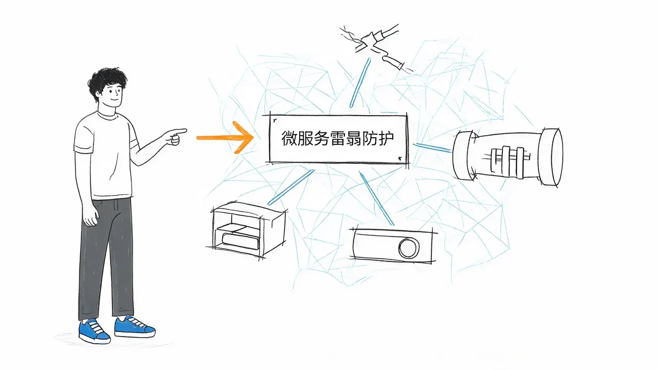 四年后端经验，被“微服务雪崩防护”问题干沉默了