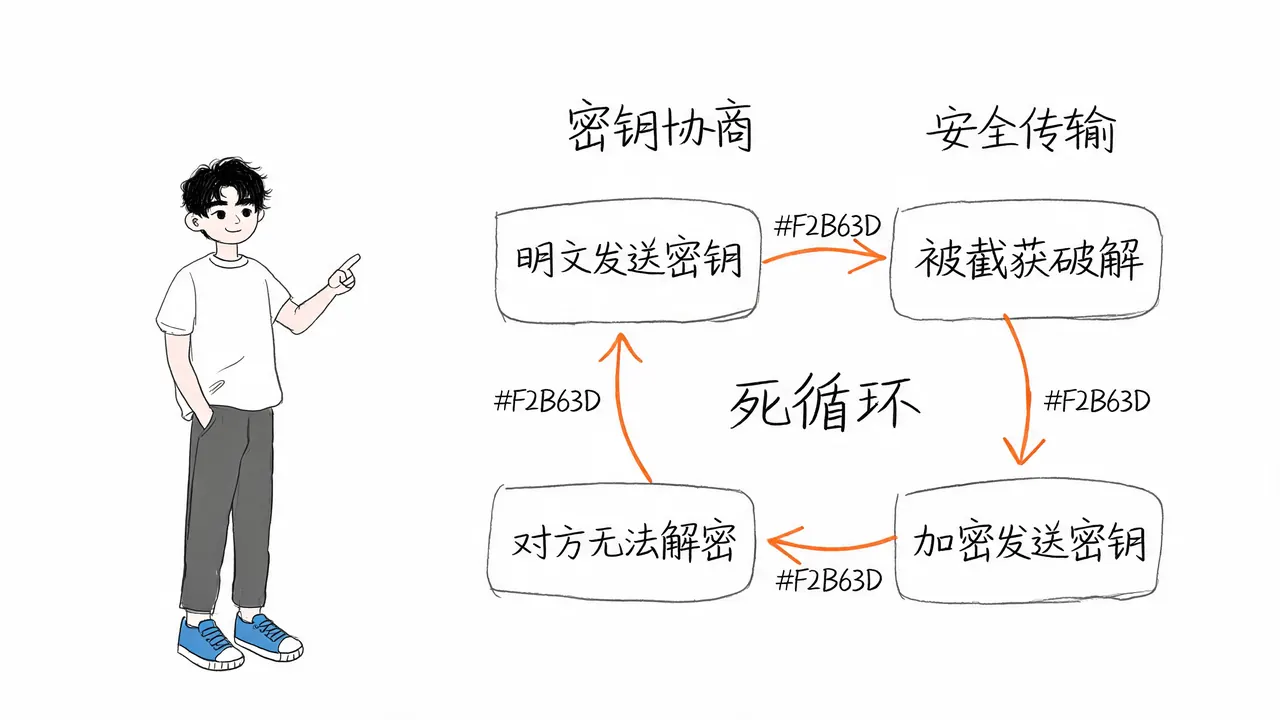 密钥分发的死循环困境