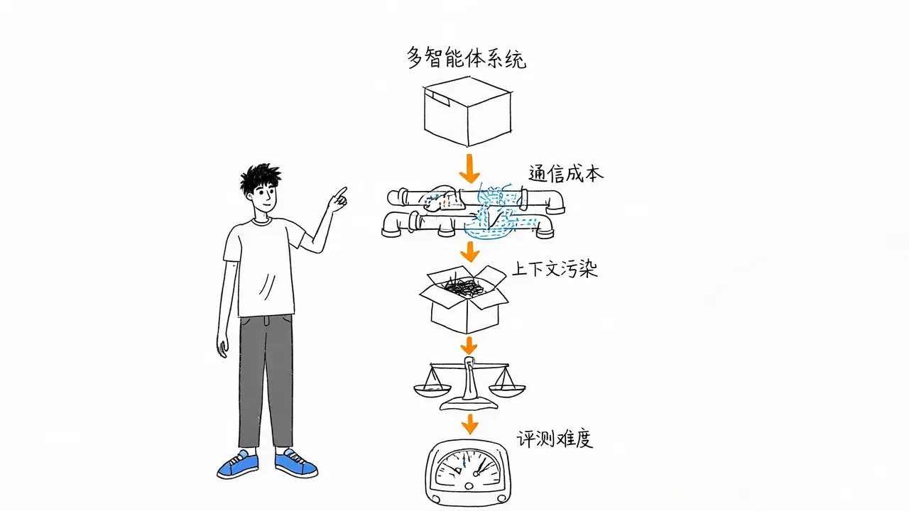 多智能体系统的代价与风险链条