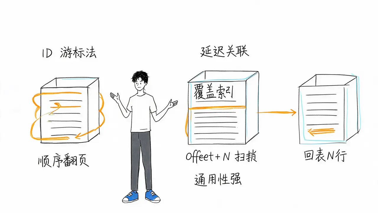 ID游标法与延迟关联对比