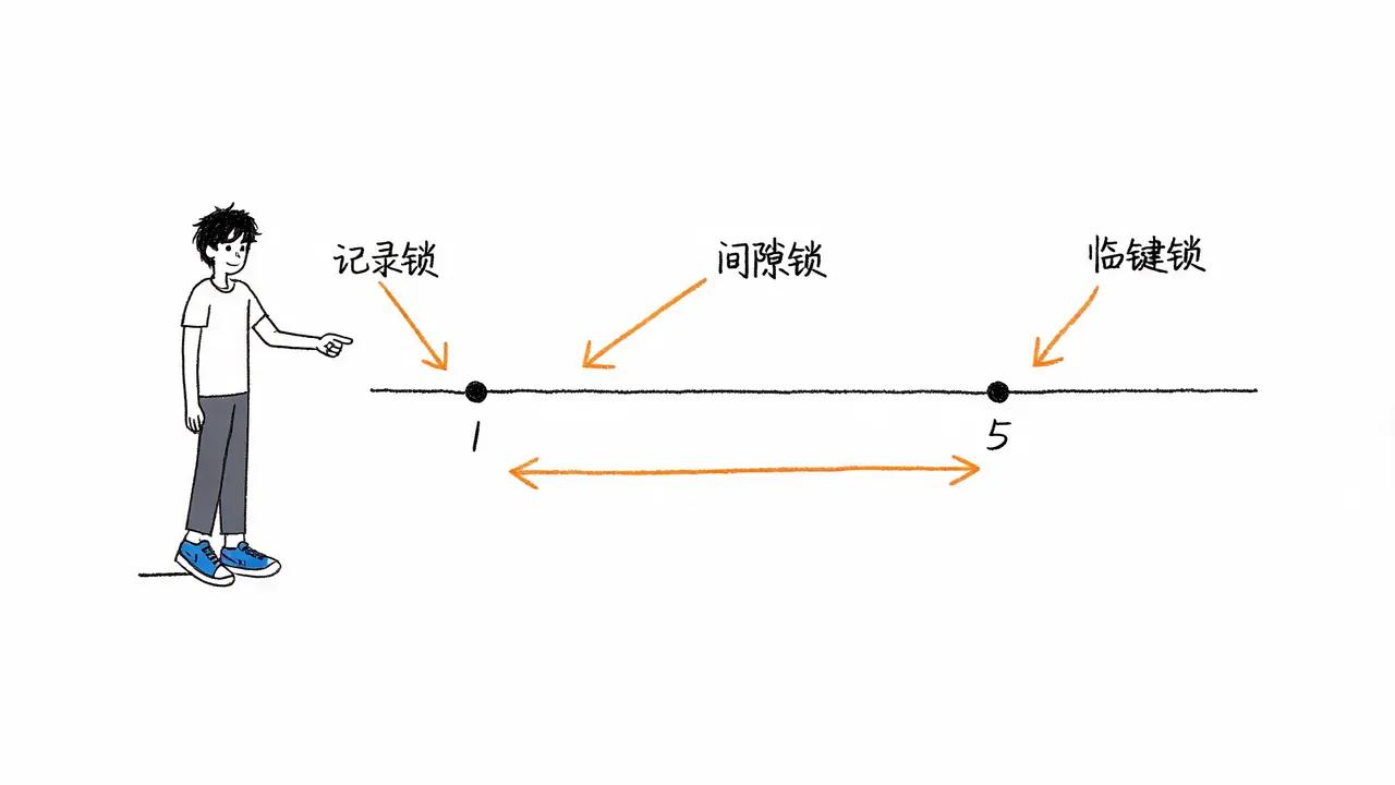 InnoDB 行锁的三种形态