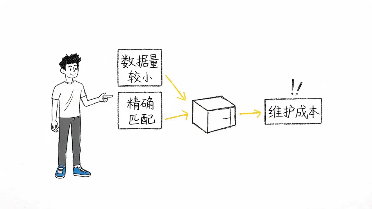 何时不需要引入 Elasticsearch