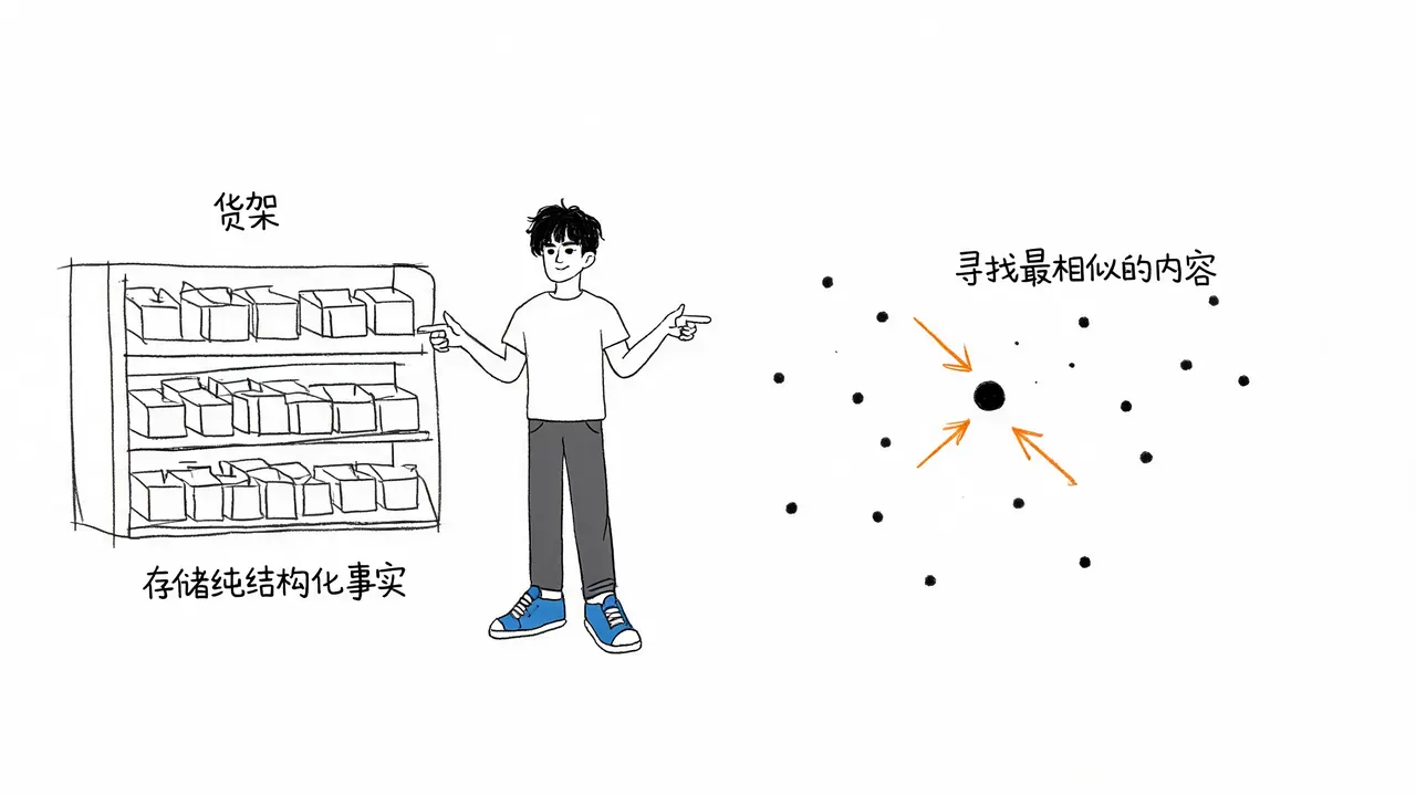 MySQL与向量数据库的本质定位差异