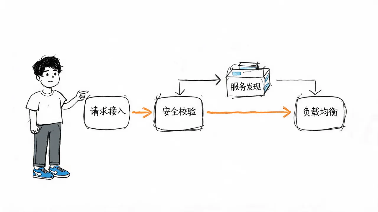 实际请求链路中的协作流程