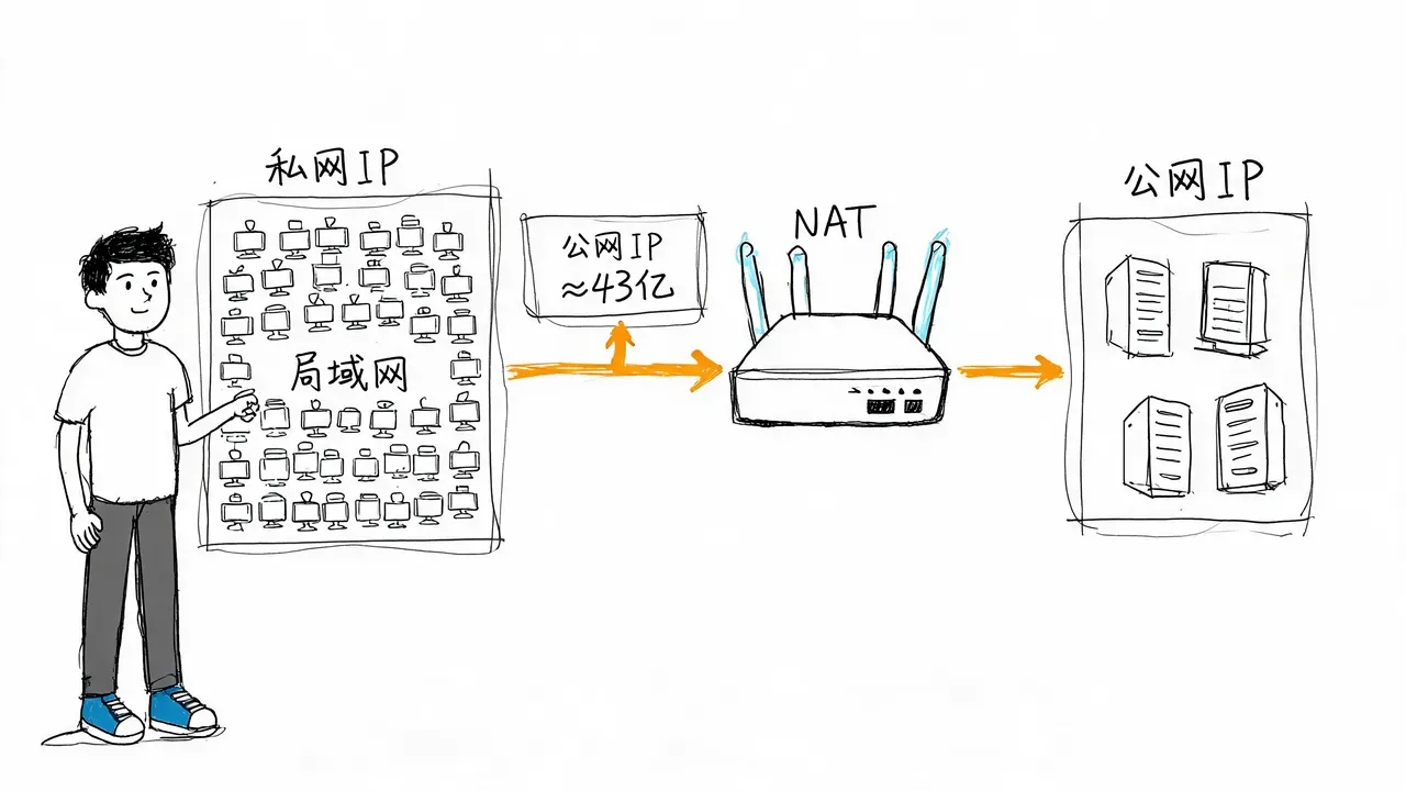 IPv4枯竭与网络架构划分