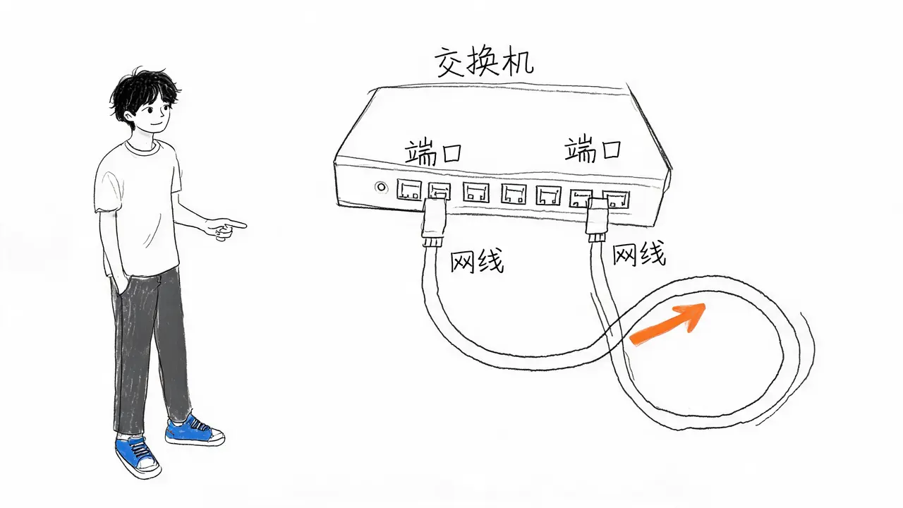 网络环路的形成结构