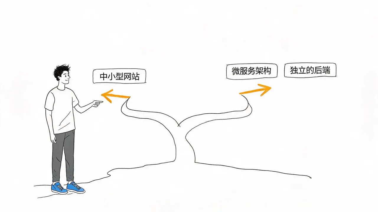 Next.js 适用场景与传统后端边界