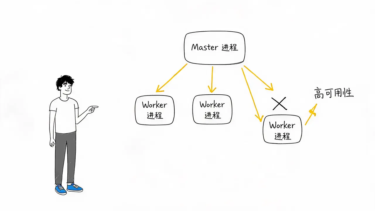 Master-Worker 进程模型