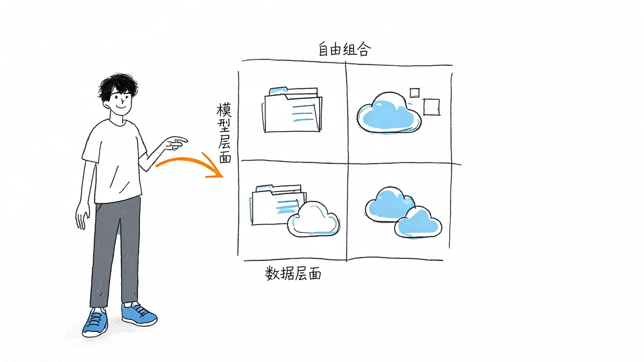 本地运行的两个层面