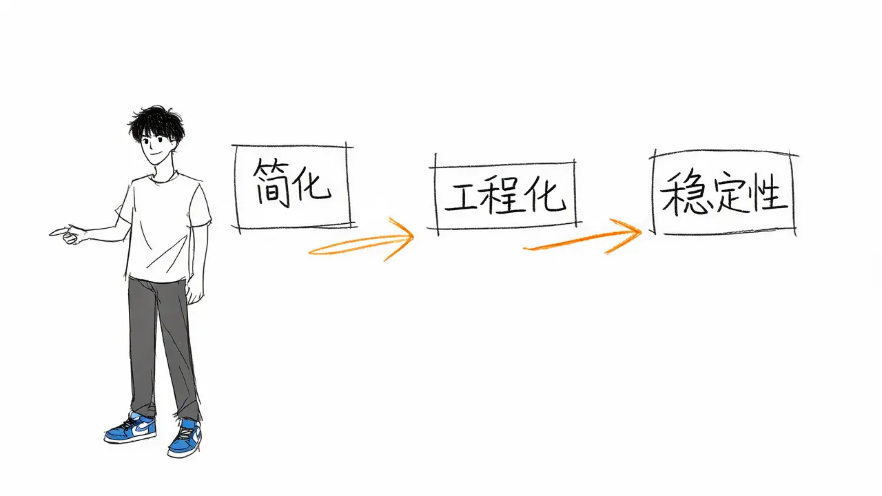 商业产品的工程化完善路径