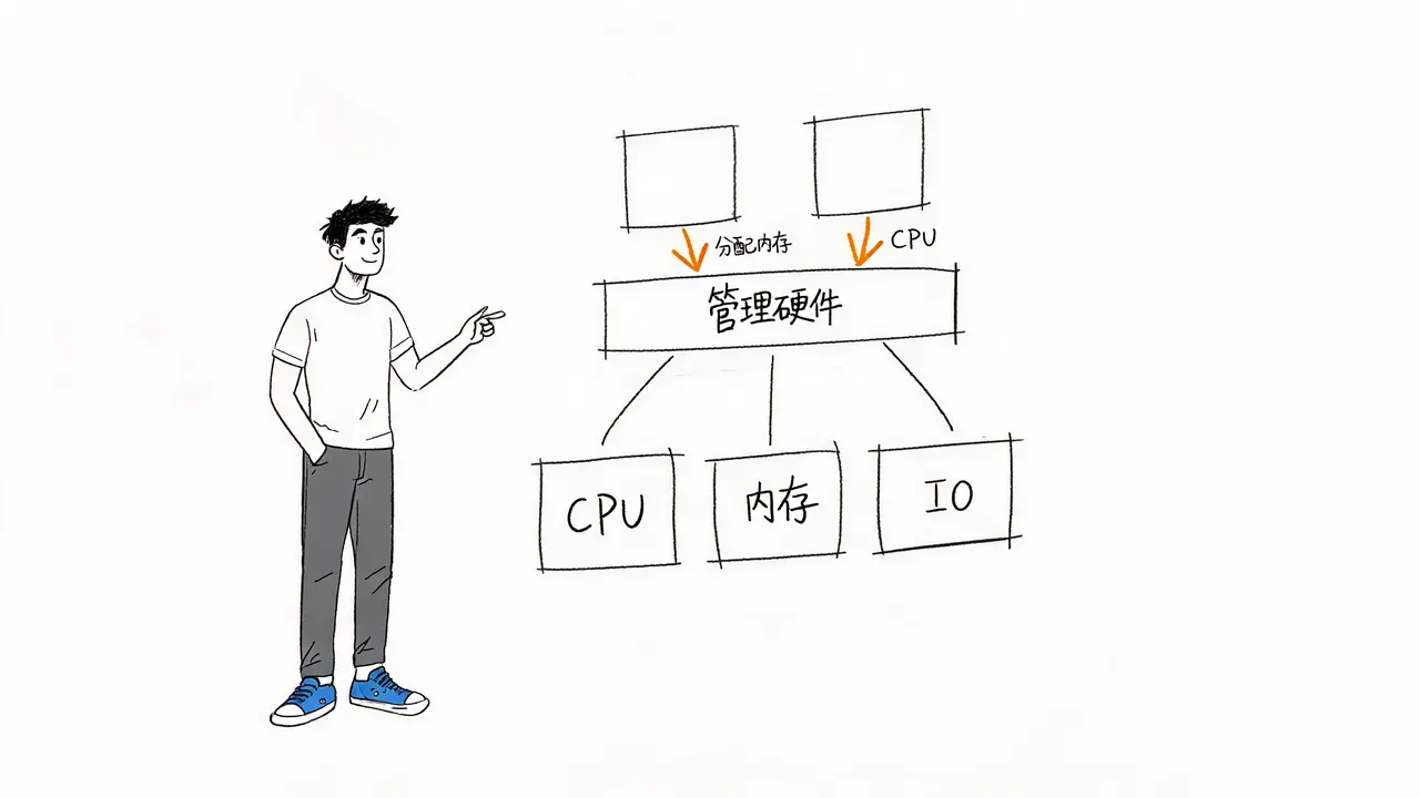 操作系统作为资源管理者
