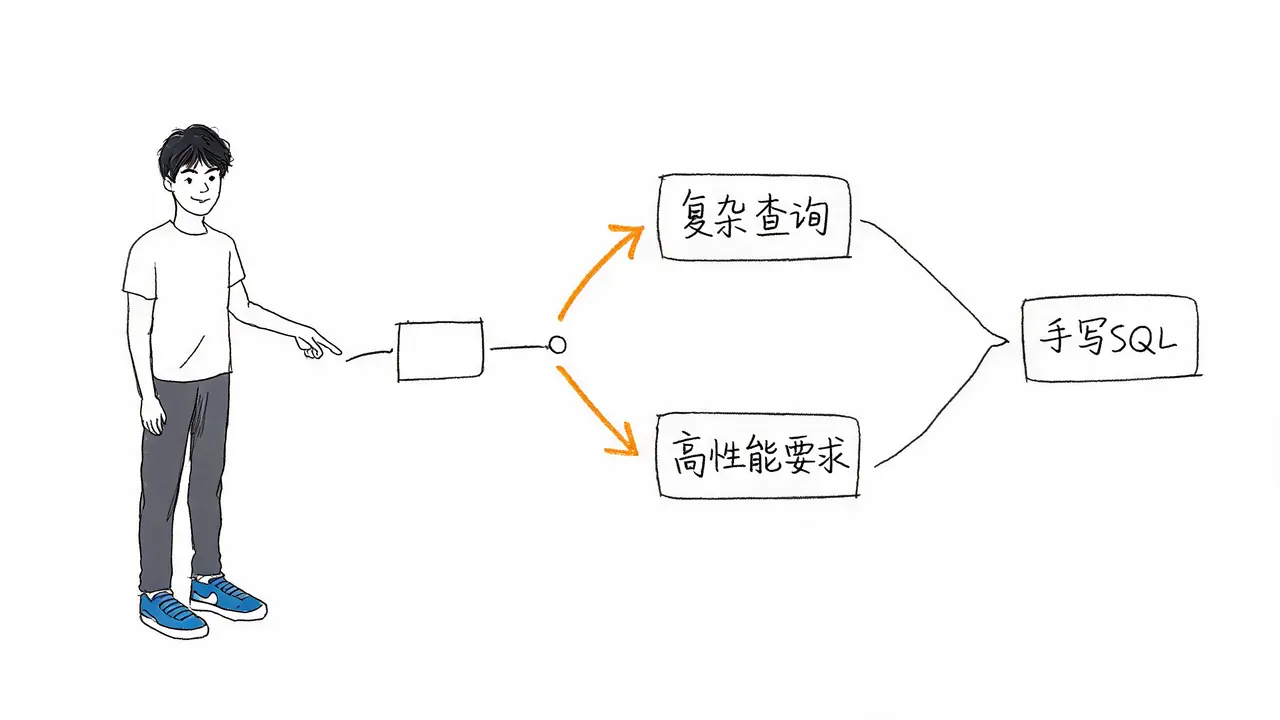 ORM 的局限性与手写 SQL 场景