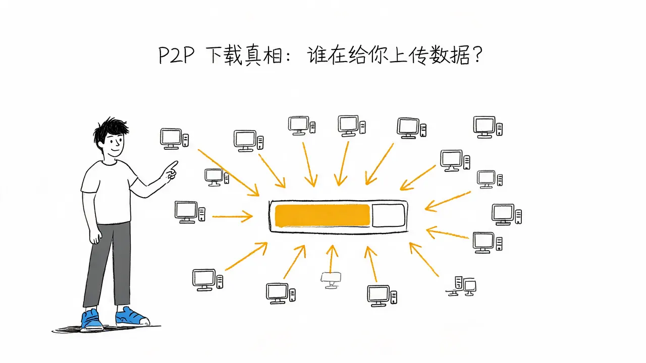 P2P 下载真相：谁在给你上传数据？