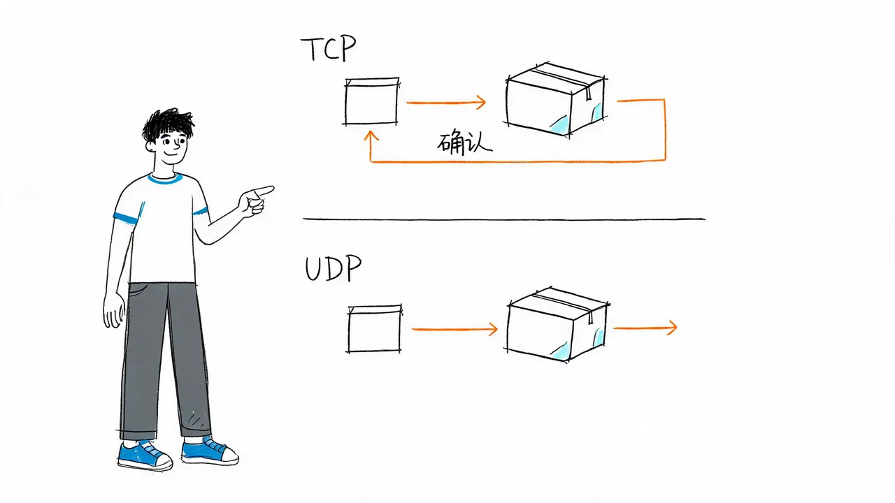 TCP与UDP协议对比