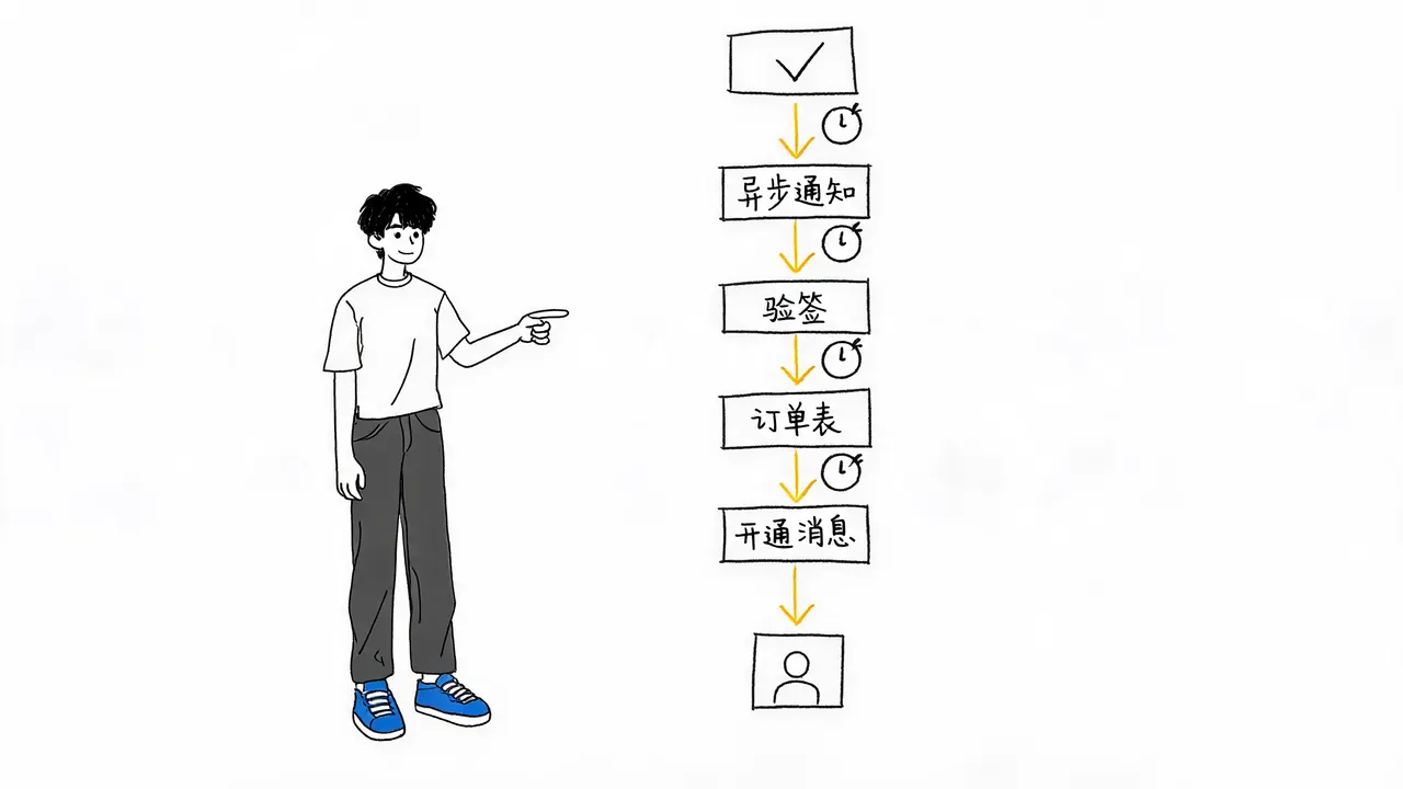 在线课程开通延迟的典型流程