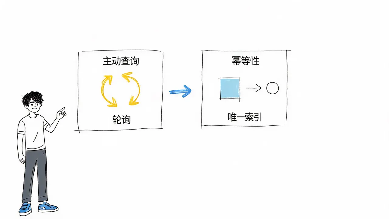 主动查询与幂等性设计优化