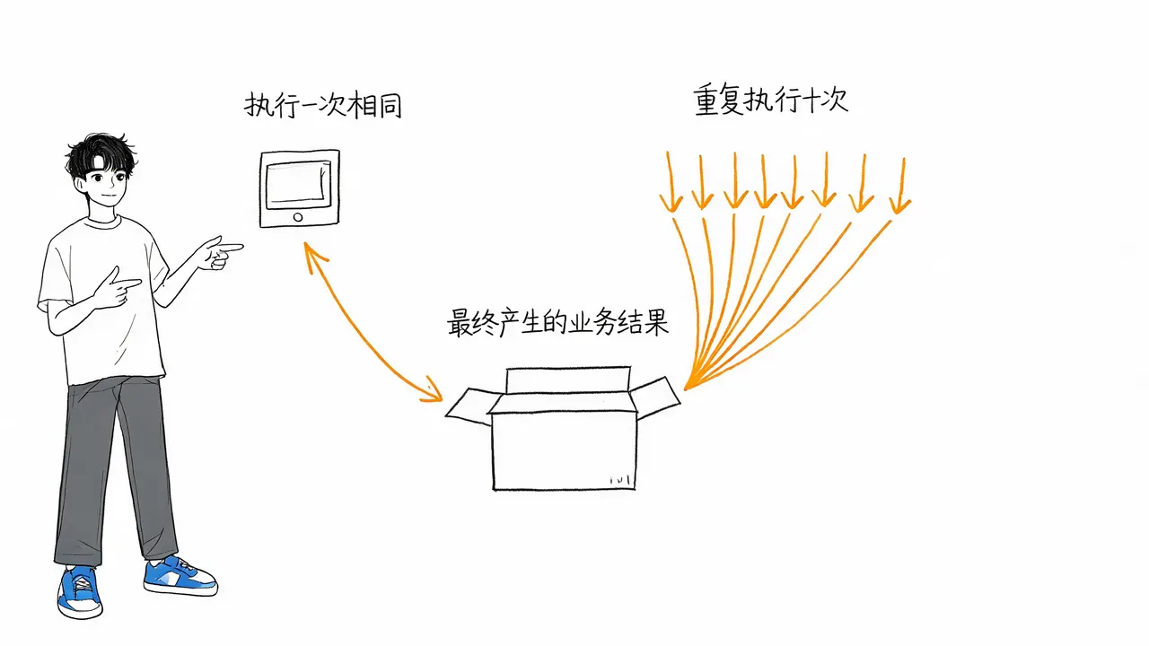 幂等性的核心定义