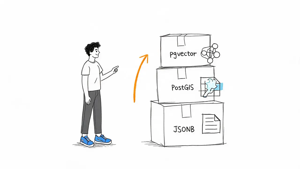 PostgreSQL 的多模态数据支持